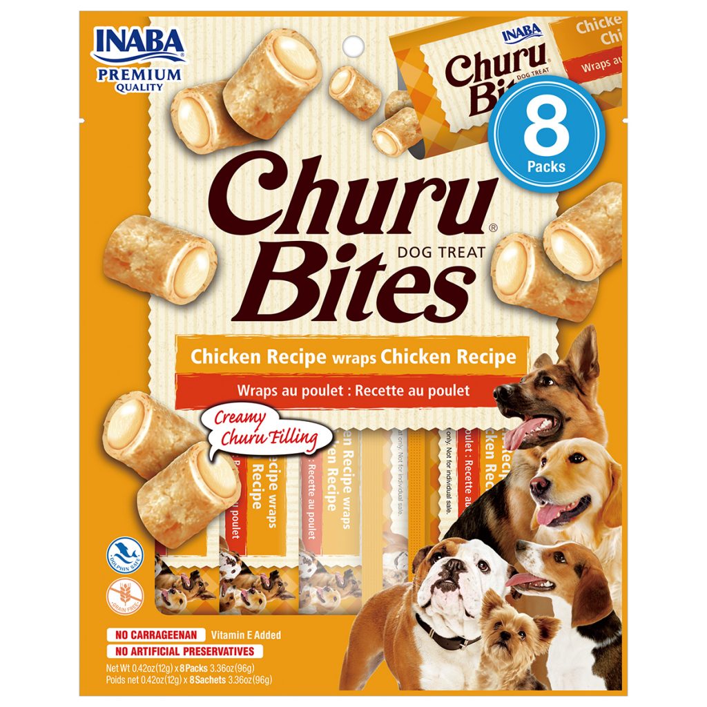 Churu Bites For Dog Chicken Recipe Wraps Chicken Recipe 8pcs Pk 